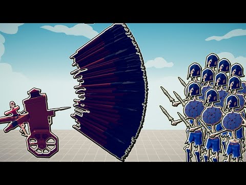 BALLISTA GOD vs 100 EVERY UNITS #1 - Totally Accurate Battle Simulator | TABS