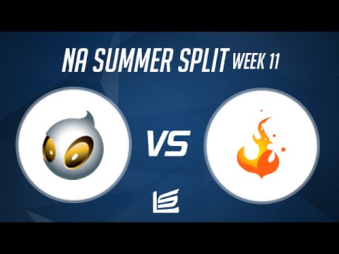 NA LCS 2014 Summer W11D2: Dignitas vs Curse Highlights