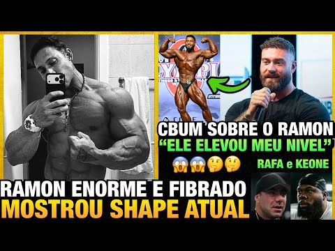 Ramon shows off his current ripped physique and CBUM praises Ramon: "He made me a better athlete."