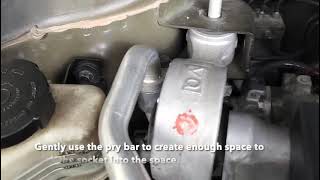 Nissan Maxima (2010 -7th Gen), Engine Torque Mount Replacement.