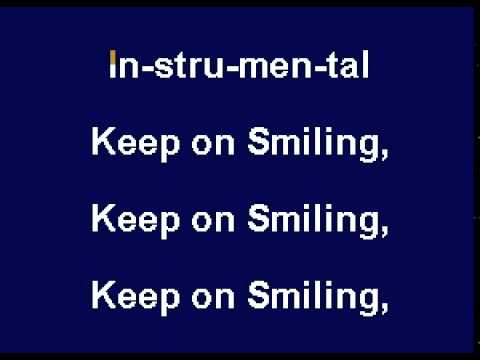 KEEP ON SMILING (dt.) - James Lloyd - Karaoke-CD+G