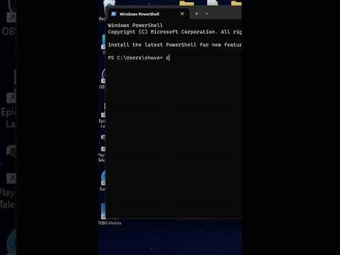 How to change directory in terminal #shorts #terminal #command