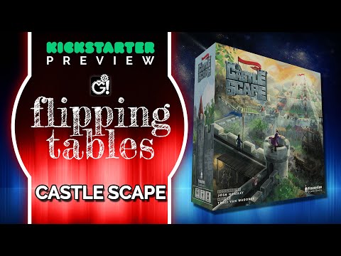 CastleScape Boardgame | Kickstarter Preview