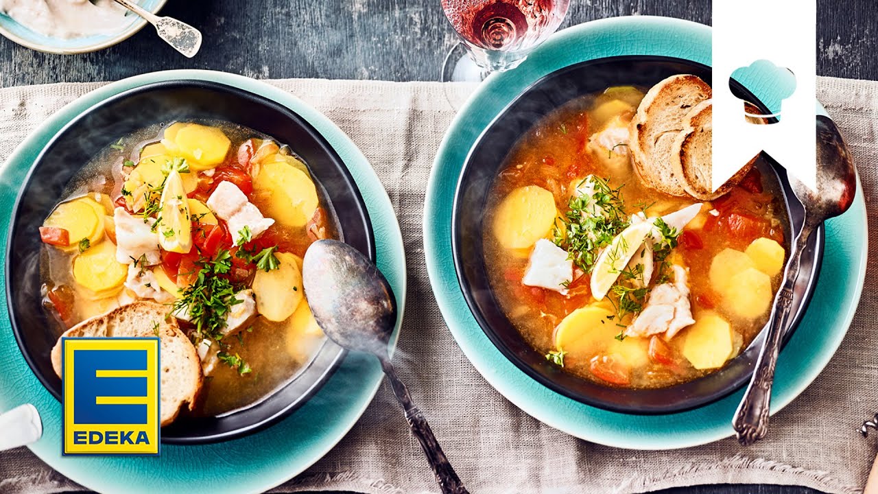BOUILLABAISSE - FRANZÖSISCHE FISCHSUPPE - Einfache Rezepte