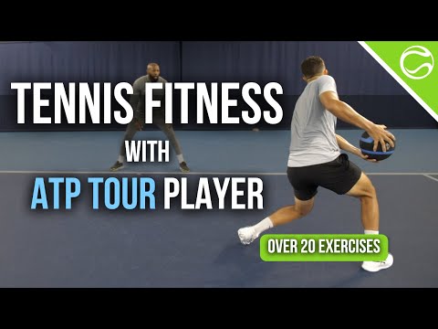 Tennis Fitness Lesson with ATP Pro