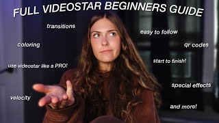 THE ULTIMATE BEGINNER'S GUIDE TO VIDEOSTAR | everything you need to know