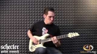 Video thumbnail for SCHECTER BLACKJACK ATX C-1 FR DEMO BY MIKE PELILLO by Goldmusicsrl