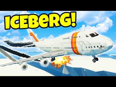 Deadly 747 Iceberg Landing In Stormworks Multiplayer!