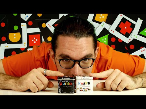 Unboxing és bemutató  Kwatro és Punto társasjáték - reflexshop