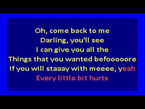 Brenda Holloway – Every Little Bit Hurts (karaoke)