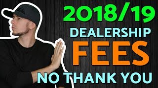 How to Avoid Dealership Fees (EX-car Salesman EXPLAINS)