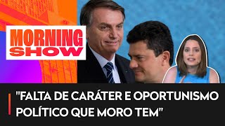 Bolsonaro diz que Moro ‘trabalhou muito’ contra normas pró-armas