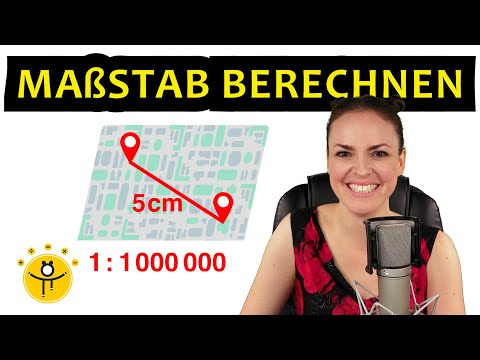 Maßstab berechnen – Wie weit in Wirklichkeit?