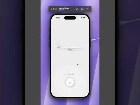Complex Flight App UI with Animations | #apple #swiftui #animation #ui #ios thumbnail