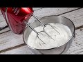 How to make a STABILIZED WHIPPED CREAM RECIPE with gelatin