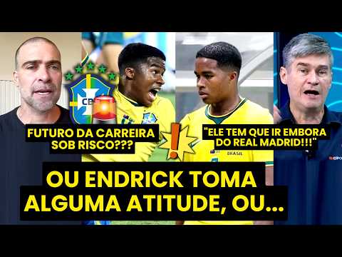 ENDRICK REGREDINDO??? “Cara, TÁ MUITO CLARO que ELE NÃO VAI…” VEJA DEBATE! | BRASIL 1×1 AUSTRÁLIA