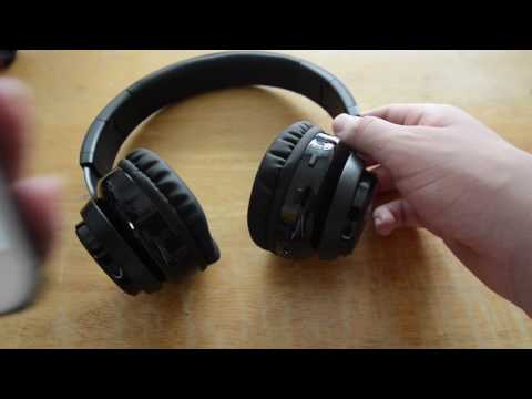 SoundBot SB250 Bluetooth Wireless Foldable Stereo Headphones/Speakers - Second Medium