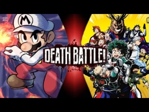 Mario vs My hero academia
