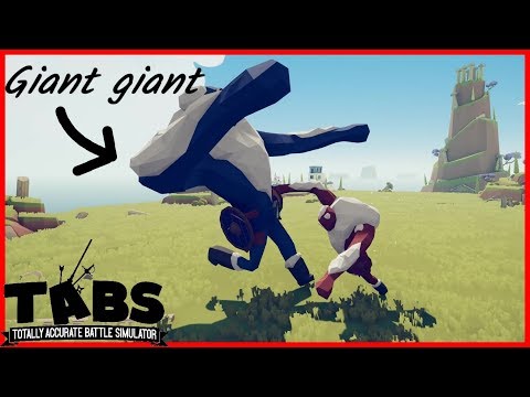 RARE!? Giant Ice Giant vs Ice Giant(1v1) - TABS