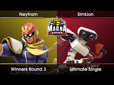 Magna Arena #103 - Neytram (Captain Falcon) Vs. SimLion (R.O.B.) SSBU Ultimate Tournament