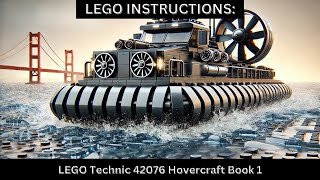 LEGO INSTRUCTIONS: Build the 42076 Hovercraft! 🚤✨ (Step-by-Step Flip Through) Book 1