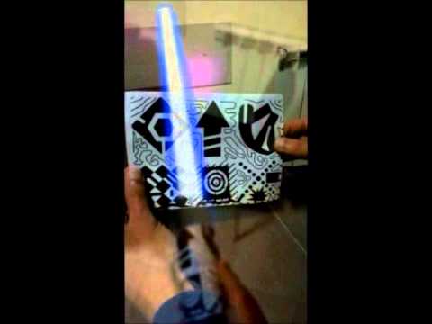 Saberize Lite - AR Light saber Video