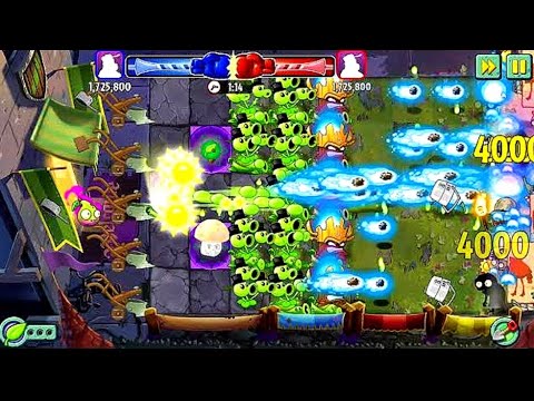 PVZ 2 - Random 15 Team Plants LEVEL 1 Battlez - Which Plant Team Will Win?
