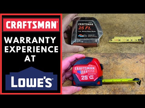 My Craftsman Warranty Experience at Lowes