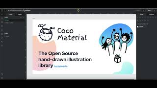 Libraries and templates: Coco Material