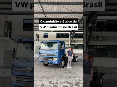 O caminhão elétrico da VW produzido no Brasil