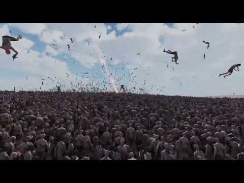 Can 1 Super tank Defeat 1 Million Zombies - Ultimate Epic Battle Simulator 2 | UEBS2