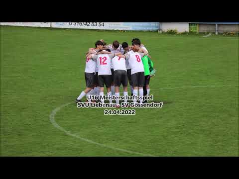 U16 MS, Gebiet Graz, Gruppe A, SVU Liebenau-SV Gössendorf, 22.04.2022, 7:0, 1.Halbzeit