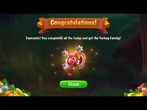@Fishdom Win Strikes Atlantis Cup Stage 72 - Special Stage 77 Challenge, Got Turkey Family 🦃🦃🦃🦃