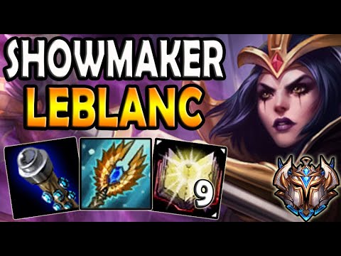 Leblanc MID vs Sett [ DWG ShowMaker ] Rank #1 Korea