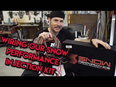 Wiring The Snow Performance Stage 4 Methanol Injection System!