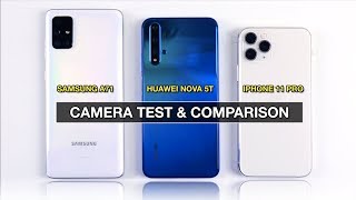 [閒聊] A71 vs Nova5T vs iPhone11P 拍攝比對