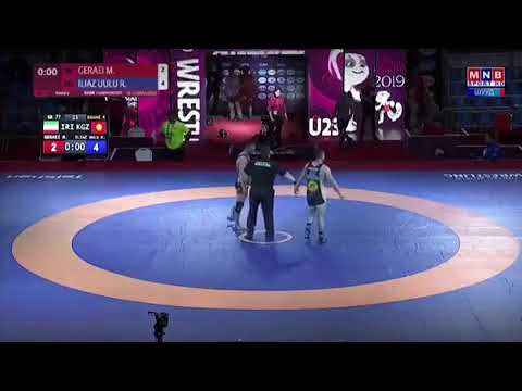 U23 Asian Wrestling Championships. Iliaz uulu Renat - Mohammad Reza Geraei.
