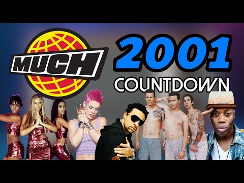 All the Songs from the 2001 MuchMusic Countdown