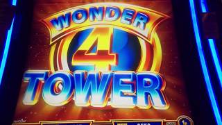 Wonder 4 Tower--- 20 Buffalo Super Free Games max bet $7.25