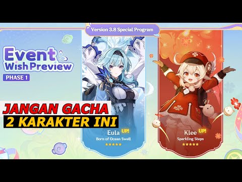 Gacha Eula Tau Klee di Banner v 3 8 Genshin Impact