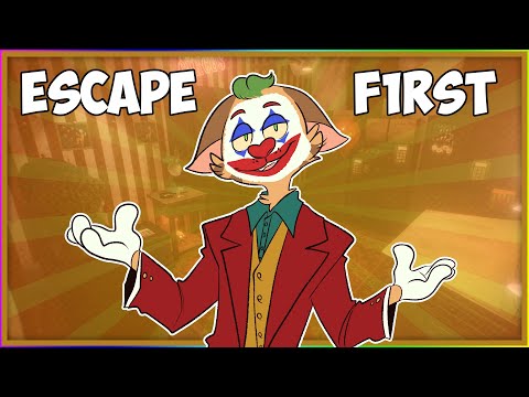 BRING IN THE CLOWNS, JOKER MAP! 🙀 [Escape First]-[Funny Moments]