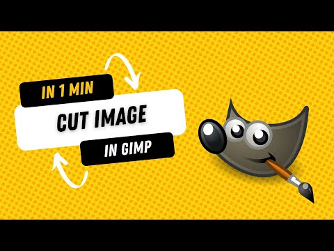 How to Cut an Image in GIMP