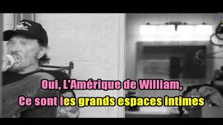 Karaoké Johnny Hallyday  L'Amérique De William Album Posthume 2018