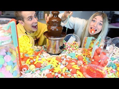 XXL Candy vs. Chocolate Fountain 😳😍 | BibisBeautyPalace
