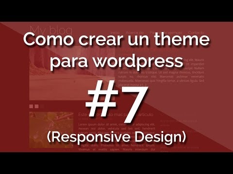 Curso Como crear un theme para wordpress con Responsive Design 1 Introducción