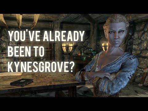 What if you've ALREADY been to Kynesgrove during "A Blade in the Dark" - Skyrim Anniversary Edition
