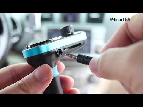 Car Wireless FM Transmitter Dual USB Charger Hands-free Call MP3 Player