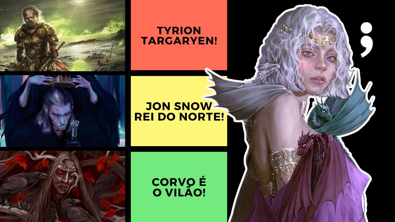 RANKEANDO as PRINCIPAIS TEORIAS DE GAME OF THRONES!