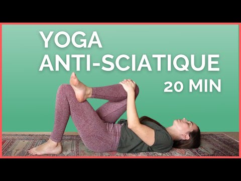 Yoga Anti Sciatique - 20 min Yin yoga pour douleurs et bas du dos
