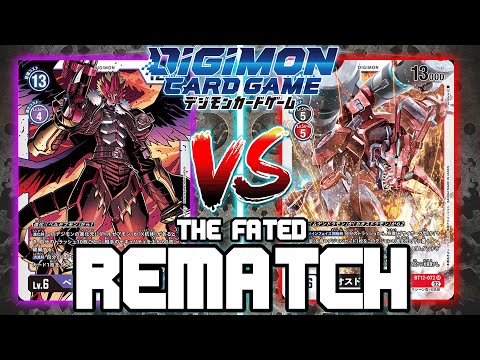 Beelzemon X VS Chaosdramon X!! | Digimon Card Game: BT12 ~ RB-01 (THE FATED REMATCH)